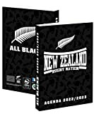 1 Agenda giornaliera Rugby New Zealand ALL BLACKS - luglio 2022 a luglio 2023, formato 12 x 17 cm
