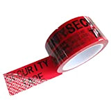 1 Rotolo 100% Trasferimento Totale Nastro Anti-Manomissione Sicurezza Sigilli di Garanzia Adesivi Tamper Evident Security Void Tape (2" X 55 ...