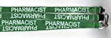 1 x cordino da collo verde per farmacista di sicurezza ospedaliera: gratuita UK P & P