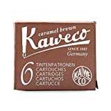 1 x Kaweco 6 cartucce inchiostro seppia Marron di stilografica Ka cart01 7015sepia