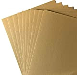 10 x cartoncini in carta Kraft Nomad, formato A4, riciclata, di alta qualità, da 350 g/mq, per creazioni artigianali