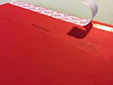 100 buste per lettera , rosso, rosso intensivo, di ELCO, 229 X 114 mm, con strip adesivo, 100 g/qm