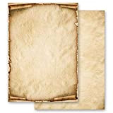 100 fogli di carta da lettera decorati OLD STYLE Antico & Storia Mappa del tesoro DIN A4 - Paper-Media