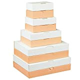 100 scatole maxi da lettere, 350 x 250 x 50 mm, colore bianco, dimensioni e quantità a scelta, per spedizioni ...