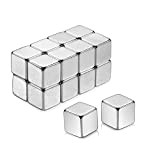 16pezzi magneti cubo al neodimio set extra forte, magneti cubo per lavagne magnetiche in vetro bacheca frigo lavagna per appunti ...