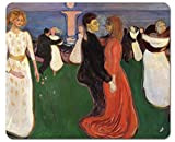 1art1 Edvard Munch La Danza della Vita, 1899 Tappetino per Mouse 23x19 cm