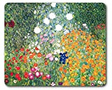 1art1 Gustav Klimt Giardino Fiorito, 1906-08 Tappetino per Mouse 23x19 cm