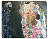 1art1 Gustav Klimt Morte E Vita 1915 Tappetino per Mouse 23x19 cm