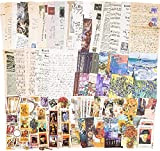 200 Pezzi Vintage Scrapbook Carta di Sfondo Modello Vintage Carta Decorativa Lettera del Pittore Serie Base Scrapbook Adesivi per Biglietti ...