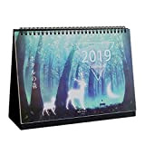 2018-2019 Anno Calendario giornaliero unico Calendario Planner da tavolo Calendario, B-06