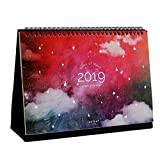 2018-2019 anno unico calendario giornaliero calendario Planner da tavolo calendario memo, B-01