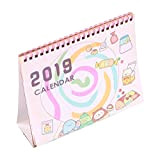 2018-2019 Calendario mensile Lovely Desk Calendar 2019 Academic Year, C4
