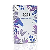 2019 A5 Week to View Diary Vintage Design Busy Life Diary di Arpan (Vintage Cream)