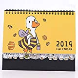 2019 Calendario degli Animali Carino, Calendario degli organizzatori per la Famiglia Lavoro d'ufficio Piano degli studi Calendario da scrivania Schedule ...