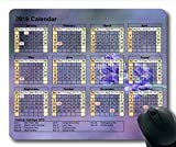 2019 Calendario Mouse Pad Gaming, Giorni di Calendario Gaming tappetini per Mouse, Calendario 2019 con i Dettagli delle FESTIVITÀ