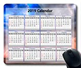 2019 Calendario tappetini per mouse, tappetino per mouse, notizie sul cielo Tappetino per mouse da gioco