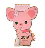 2019 Mini calendario da tavolo Carino calendario da tavolo appunto notebook #1
