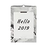 2019 Simple Home Tear Calendario Double Coil, Wall Plan Questo Calendario Agenda Agenda Magazine Paper Planner Student Office