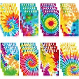 24 Mini Quaderno Tie Dye Taccuino Piccolo per Festa d'Arte Pastello Notebook Tascabile a Spirale per Feste Hippie Regalo per ...