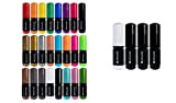 24 Penne colorate con 4 penne nero/bianco per Plotter Cameo, Portrait e Curio
