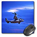 3DROSE LLC 20,3 x 20,3 x 0,6 cm mouse pad, Osprey elicottero Marines (MP 55969 _ 1)