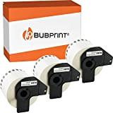 3x Bubprint Etichette compatibile per Brother DK-22205 per P-Touch QL500 QL500BW QL550 QL560 QL570 QL700 QL710 QL710W QL720NW QL800 QL810W ...