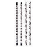 4 matite per note musicali HB Standard Matita per musica Cancelleria per pianoforte Note per studenti scolastici Regalo durevole e ...