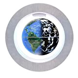 4 "O a forma di globo magnetico levitazione regalo geografico di conoscenza grafico decorazione (BLUE)