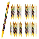 40 matite meccaniche BIC Matic # 2 con gomma, HB, cavo da 0,9 mm, canna gialla (imballaggio OEM non al ...