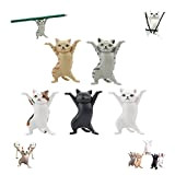 5-PCS divertente gatto portapenne Dance Cat Figura gatto gatto cuffia supporto senza bara giocattolo regalo per bambini per casa ufficio ...