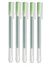 [5 penne set] Muji Inchiostro Gel Penna a Sfera, Giallo, Verde, 0,5 mm 18727872