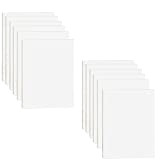 500 fogli di carta adesiva trasparente, 95 x 70 mm, impermeabili e riscrivibili, per etichettare documenti d'ufficio o libri, per ...