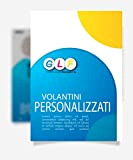 5000 volantini personalizzati A5 stampati a 4 colori fronte/retro su carta patinata opaca da gr.130 MADE IN ITALY