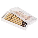 5Pcs Dip Pen, Penna per calligrafia in materiale di bambù naturale, Penna per calligrafia Manga per disegnatori di artisti(Natural bamboo ...