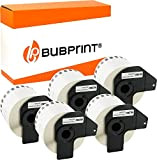 5x Bubprint Etichette compatibile per Brother DK-22205 per P-Touch QL500 QL500BW QL550 QL560 QL570 QL700 QL710 QL710W QL720NW QL800 QL810W ...