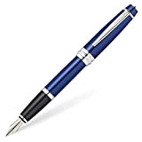 A. T. Cross penna stilografica Cross Bailey Blu della vernice, Medio, in confezione regalo