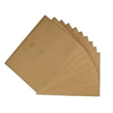 A4 Cartelle Busta in Carta Kraft, 10 Pezzi Formato Documenti Tasche File Borse Sacchetto di Stoccaggio Paperwork Organizer con Corda ...
