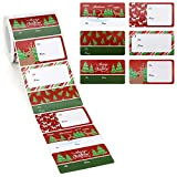 Adesivi Natalizi Etichette 510 pezzi, Etichette Adesive Natale per decorazioni, Adesivi per Etichette Natalizie per la creazione di biglietti di ...