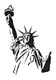 Aerografo, motivo: Statua della libertà, Wall Art, carta per pittura,-Stencil riutilizzabile 125 micron