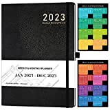 Agenda 2023 - Agenda settimanale da gennaio 2023 a dicembre 2023, perfetta gestione del tempo, 24 pagine di appunti, 216x283mm, ...