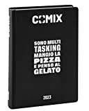 Agenda Comix 2022/2023-16 Mesi - Mini - Nero/Bianco