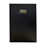Agenda giornaliera 2022, formato A4, di ottima qualità, con copertina rigida cartonata con pagina intera per il sabato e la ...