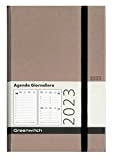 Agenda Giornaliera 2023 9x14 Centimetri A6 Saffiano Greenwitch AGI05DS (Cipria)