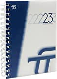 Agenda Intempo 2023 Giornaliera Spirale Copertina in PPL Formato A4 21x30 + Penna Omaggio + Calendario Tascabile Segnalibro