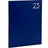 Agenda Mega Intempo 2023 Giornaliera 2 Pagine per Giorno Colore Blu Formato A4 21x30 cm