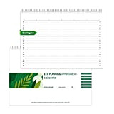 Agenda Parrucchieri, Saloni di Bellezza, Estetiste e Spa per APPUNTAMENTI - SPIRALATA - In Carta ECOLOGICA 100% -21x29,7 cm (VERDE ...
