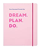 Agenda Settimanale 2021 Pink, ideale per la scuola, lavoro e tempo libero, 17 mesi, 16x20 cm