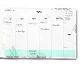 Agenda Settimanale da Scrivania - Planning da Tavolo per Appuntamenti e To Do List A4 32x22