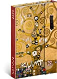 Agenda tascabile 2023 A6 – Agenda con chiusura magnetica – Agenda settimanale, calendario settimanale, libro con copertina rigida (Gustav Klimt)