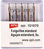Agipa Ersatznadel per Anschießpistole, colore: argento